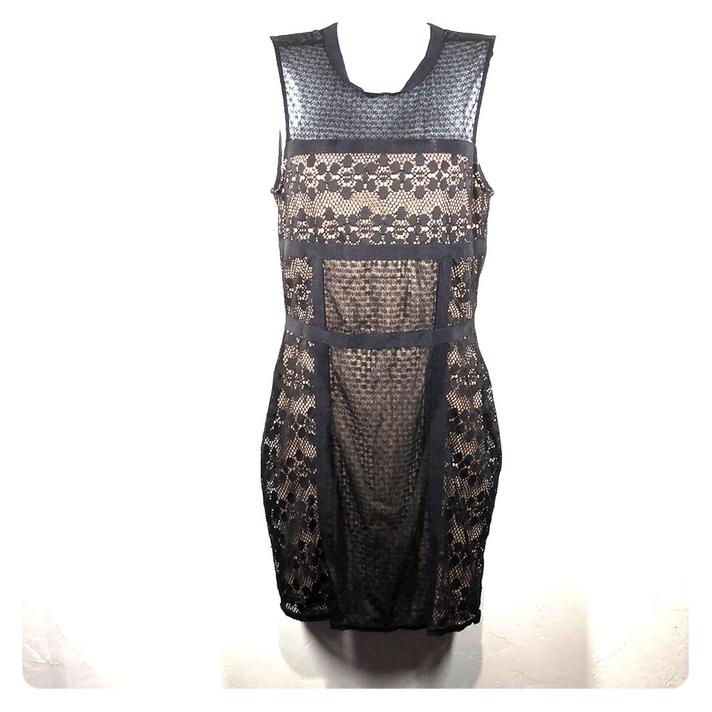 Ali & Jay black lace dress size large